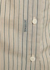 Jacquemus La Chemise De Costume Striped Silk Shirt