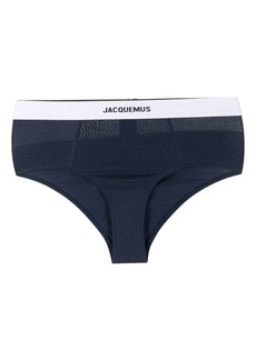 Jacquemus La Culotte logo-waistband briefs