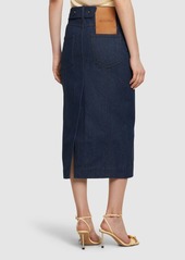 Jacquemus La Jupe De-nimes Obra Denim Skirt