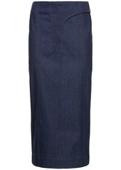 Jacquemus La Jupe De-nimes Obra Denim Skirt