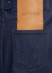 Jacquemus La Jupe De-nimes Obra Denim Skirt