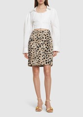 Jacquemus La Jupe Obra Leo Cady Side Buckle Skirt