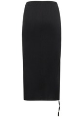 Jacquemus La Jupe Pareo Croissant Wrap Skirt