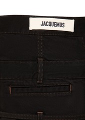 Jacquemus La Mini De Nimes Criollo Denim Skirt