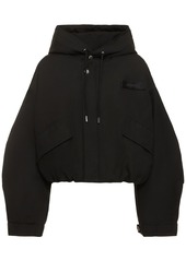 Jacquemus La Parka Caraco Cropped Parka W/hood