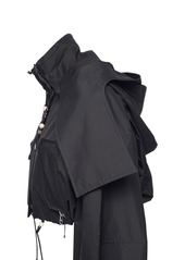 Jacquemus La Parka Raphia Cropped Parka Jacket