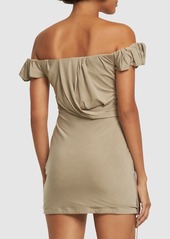 Jacquemus La Robe Ciceri Jersey Mini Dress