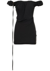 Jacquemus La Robe Ciceri Jersey Mini Dress