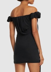 Jacquemus La Robe Ciceri Jersey Mini Dress