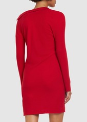 Jacquemus La Robe Maille Colin Wool Blend Dress
