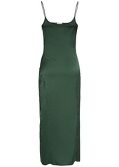 Jacquemus La Robe Notte Satin Midi Dress