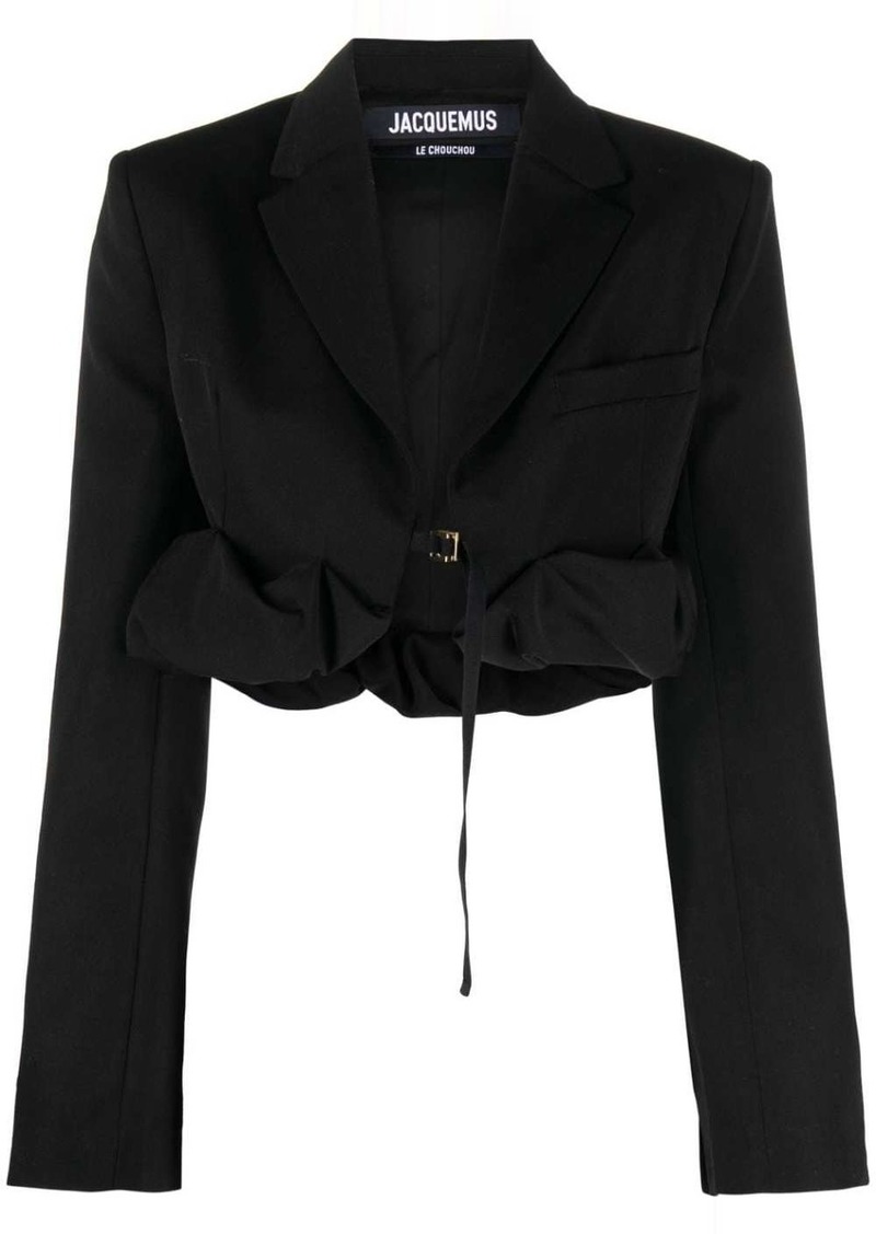 Jacquemus La veste croissant cropped blazer