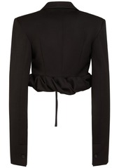 Jacquemus La Veste Croissant Wool Crepe Jacket