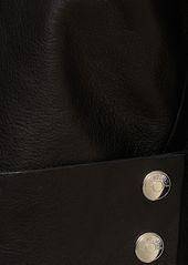 Jacquemus La Veste Obra Leather Crop Jacket