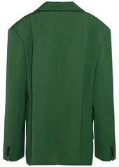 Jacquemus La Veste Titolo Silk Blend Jacket