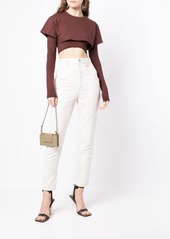 Jacquemus Le Double T-shirt layered top