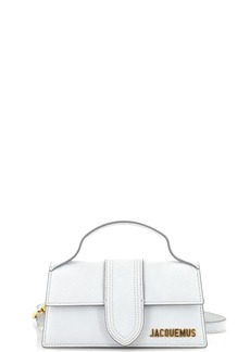 Jacquemus Le Bambino Top Handle Flap Bag Suede