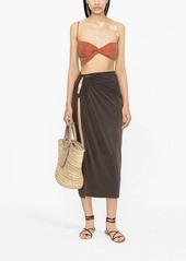 Jacquemus Le Bandeau asymmetric top