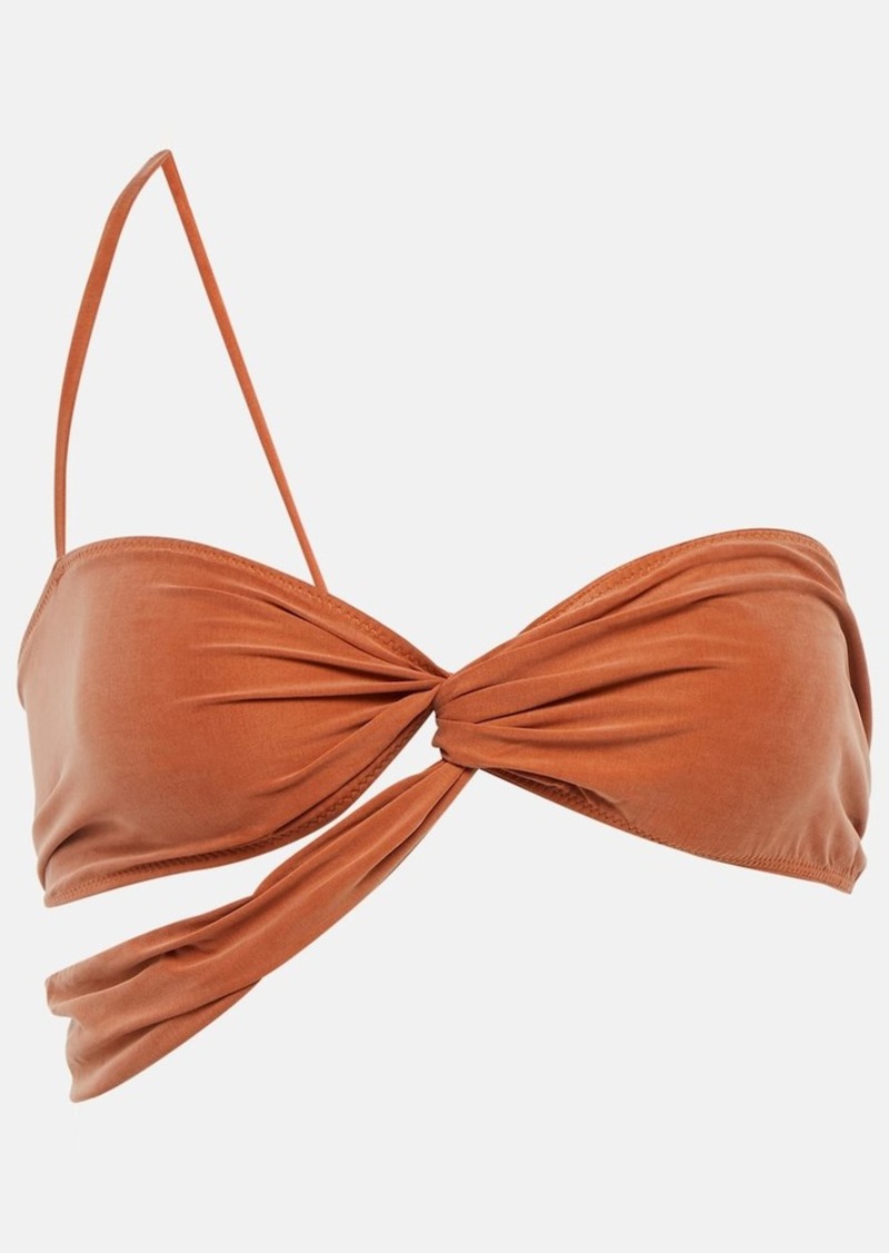 Jacquemus Le Bandeau Espelho bandeau top