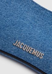 Jacquemus Le Bisou Perle Denim Shoulder Bag
