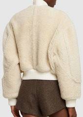 Jacquemus Le Blouson Pilou Lamb Fur Jacket