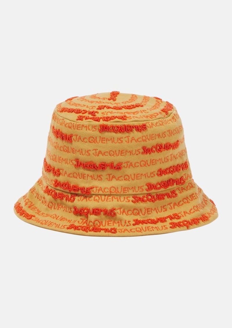 Jacquemus Le Bob Bordado bucket hat