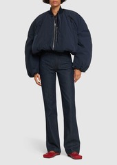 Jacquemus Le Bomber Bahia Cropped Puffer Jacket