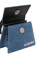 Jacquemus Le Chiquito Moyen Denim Top Handle Bag