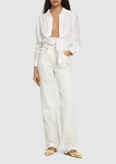 Jacquemus Le De-nîmes Droit High Rise Jeans