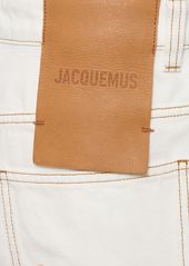 Jacquemus Le De-nîmes Large High Rise Wide Jeans