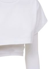 Jacquemus Le Double T-shirt Cotton Jersey T-shirt