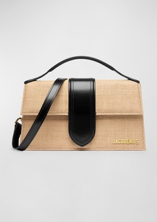 Jacquemus Le Grand Bambino Woven Top-Handle Bag