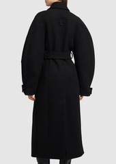 Jacquemus Le Manteau Bari Wool Belt Coat