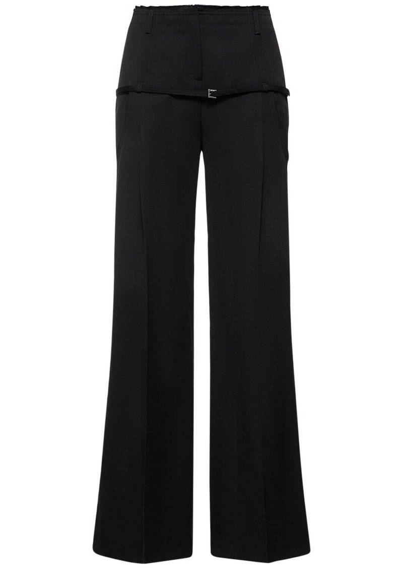 Jacquemus Le Pantalon Criollo Wool Crepe Pants