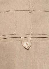 Jacquemus Le Pantalon Ovalo Wool Blend Wide Pants