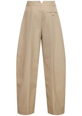 Jacquemus Le Pantalon Ovalo Wool Blend Wide Pants