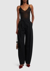 Jacquemus Le Pantalon Paseo Tech Wide Pants