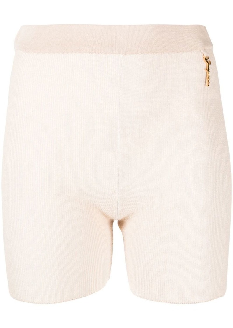 Jacquemus Le short Pralu knitted shorts