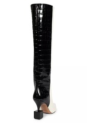 Jacquemus Les Bottes Bisou 100MM Leather Boots