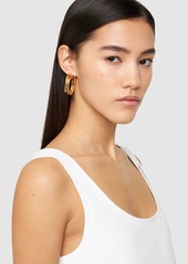 Jacquemus Les Petites Creoles Nodi Earrings