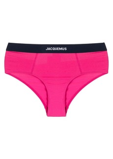 Jacquemus La Culotte logo-waistband briefs