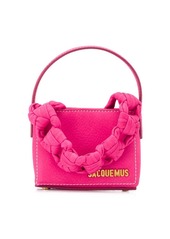 Jacquemus Noeud braided handle mini bag