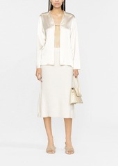 Jacquemus Notte logo plaque blouse