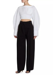 Jacquemus Paseo Straight-Leg Trousers