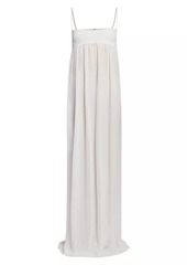 Jacquemus Peplo Back-Buckle Gown