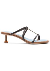 Jacquemus Pralu 45mm leather sandals