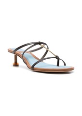 Jacquemus Pralu 45mm leather sandals