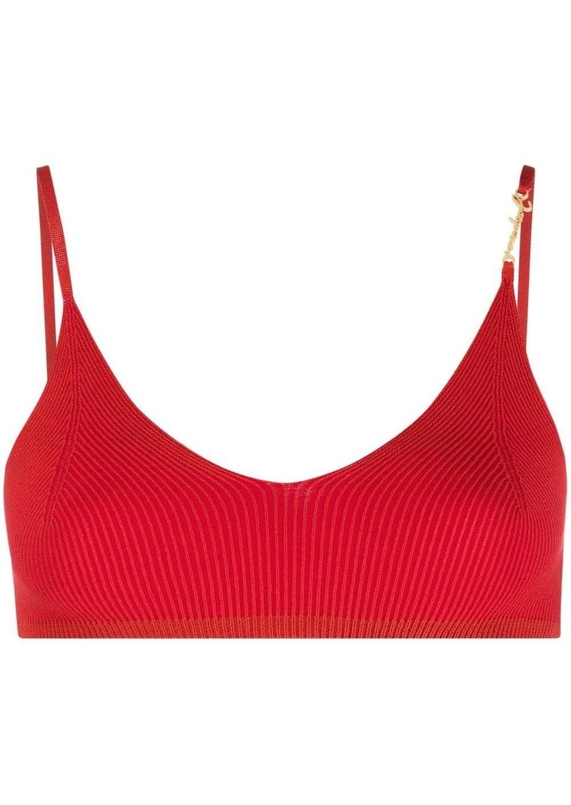 Jacquemus Le Bandeau Pralu crop top