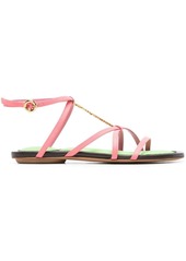 Jacquemus Pralu strappy flat sandals