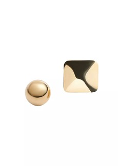 Jacquemus Round Square Post Earrings